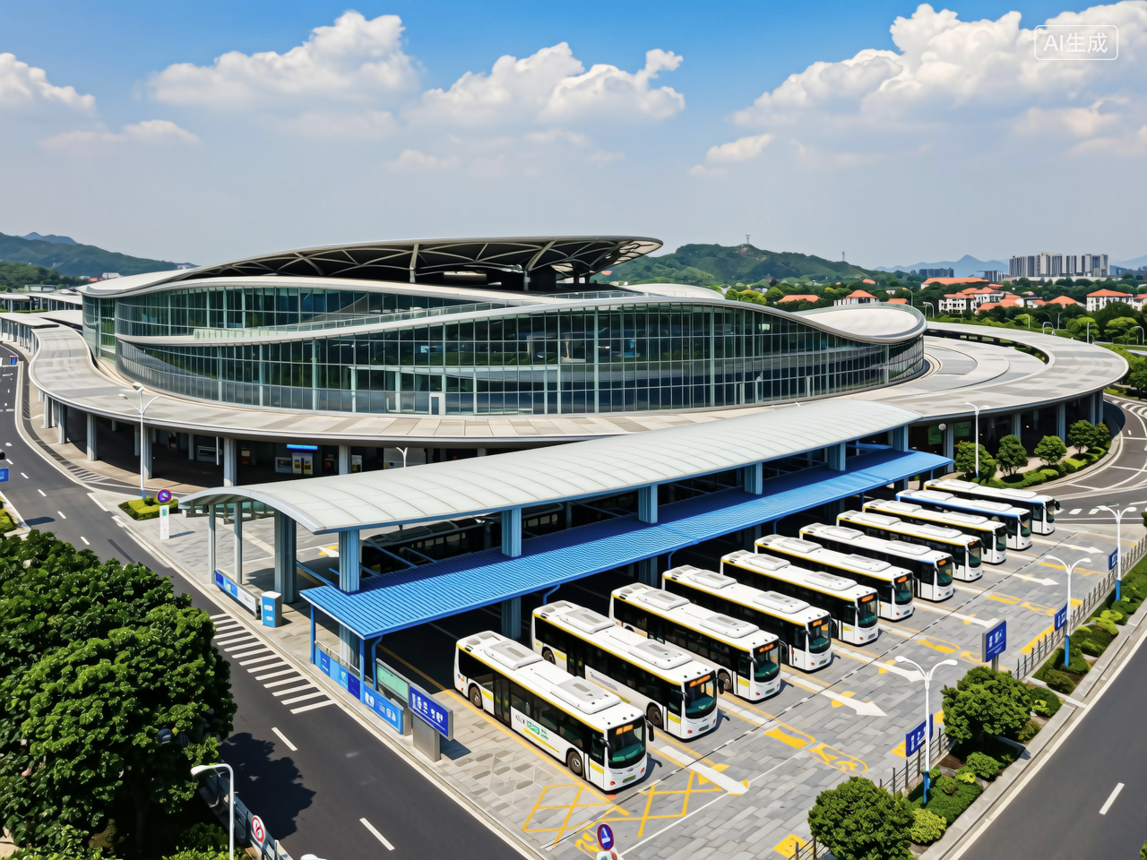 福清沙埔公共交通枢纽场站项目主体封顶