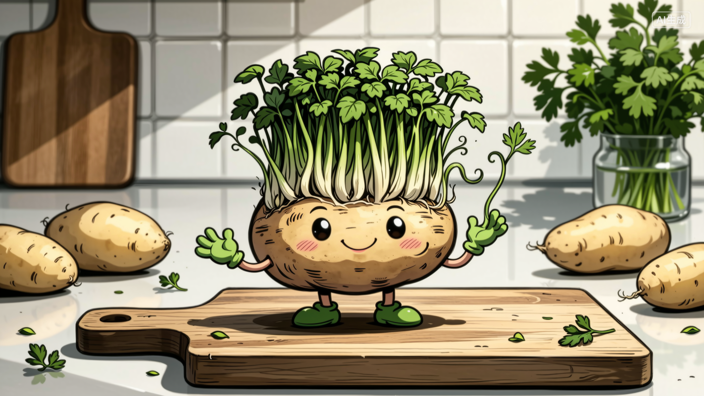 “青鸟”竟宣称发芽马铃薯可以吃？王鸿薇示警：洗地谣言不要听信