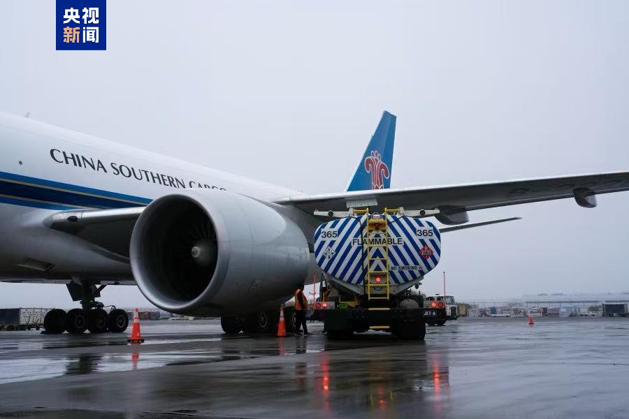 中国大陆首条极地空中货运航线正式运行