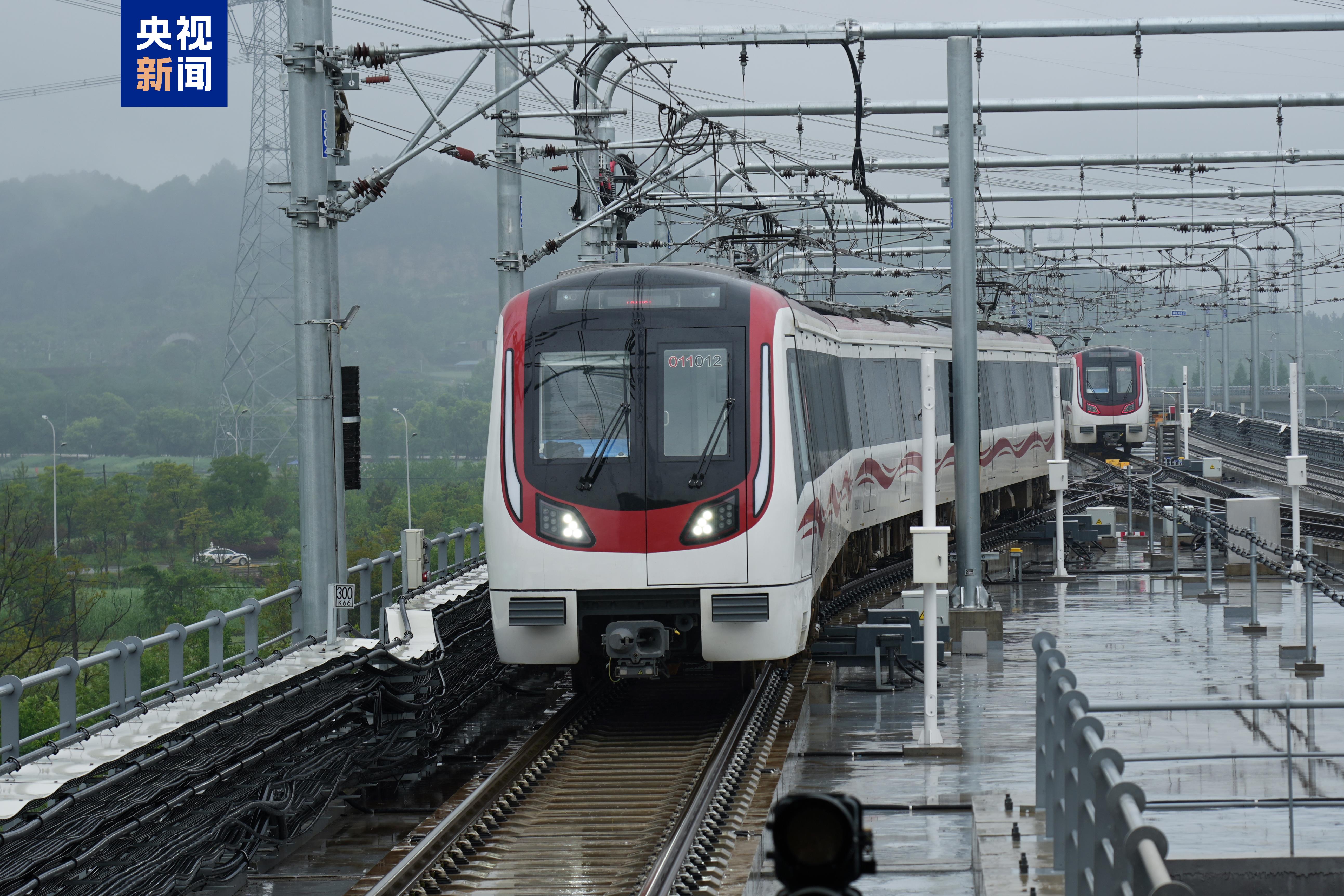 江苏南京与安徽马鞍山跨省地铁开通运营