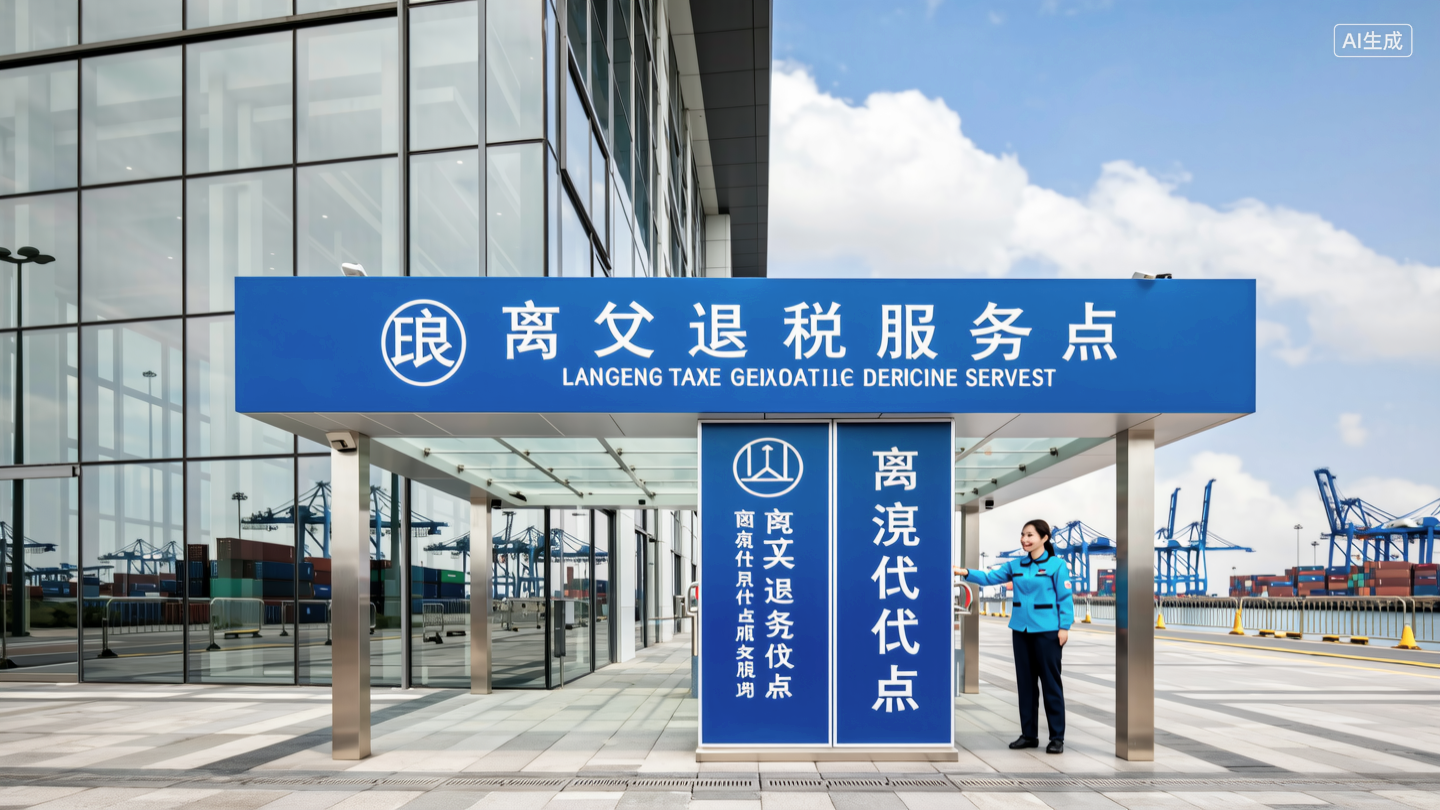 马尾琅岐口岸离境退税代理服务点正式启用 榕台交流再添新动能