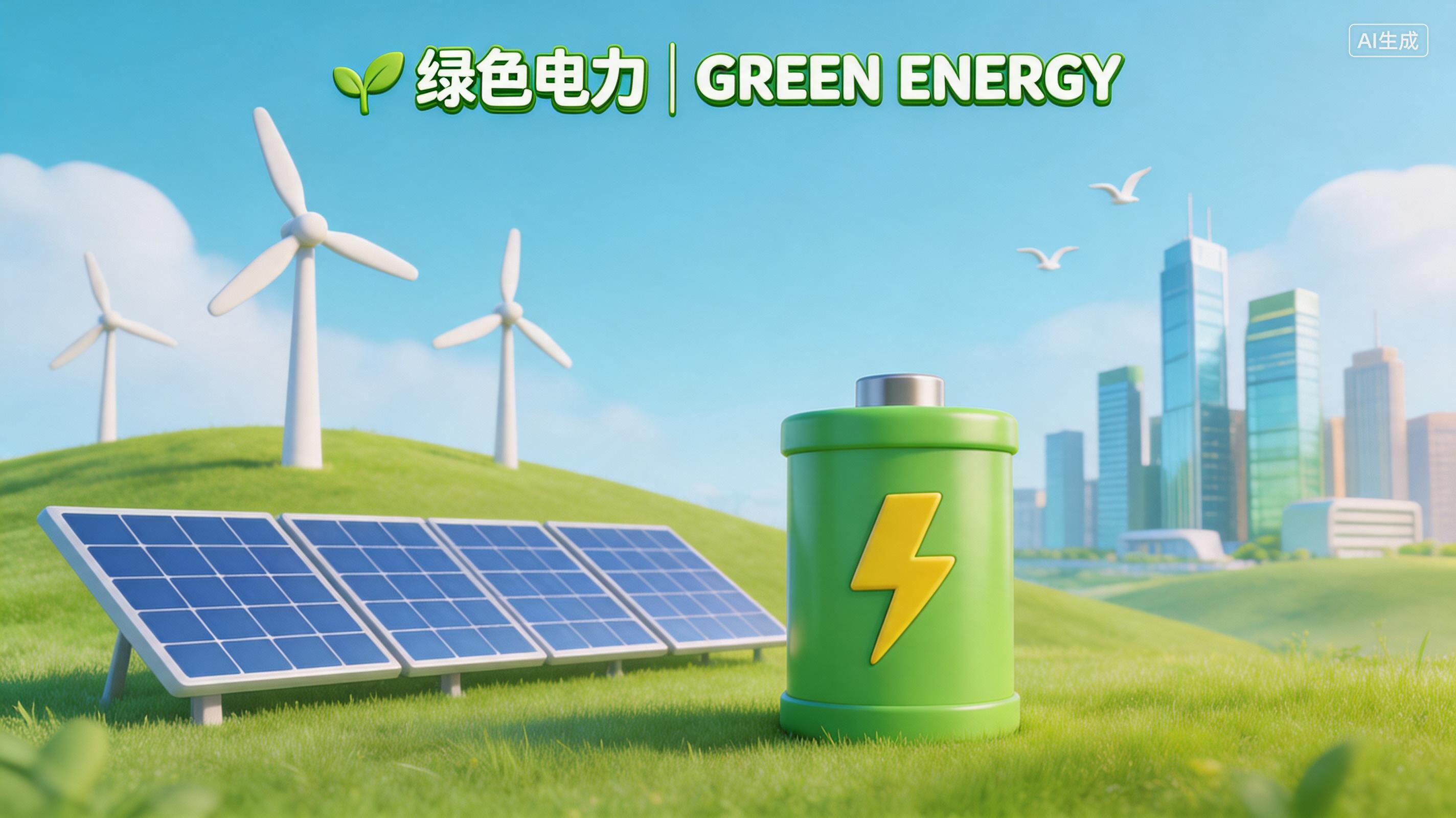 一季度电力供需总体平衡 绿色低碳转型持续推进