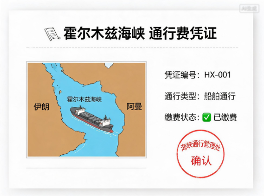 美国禁止本国个人或实体向伊朗缴纳霍尔木兹海峡通行费