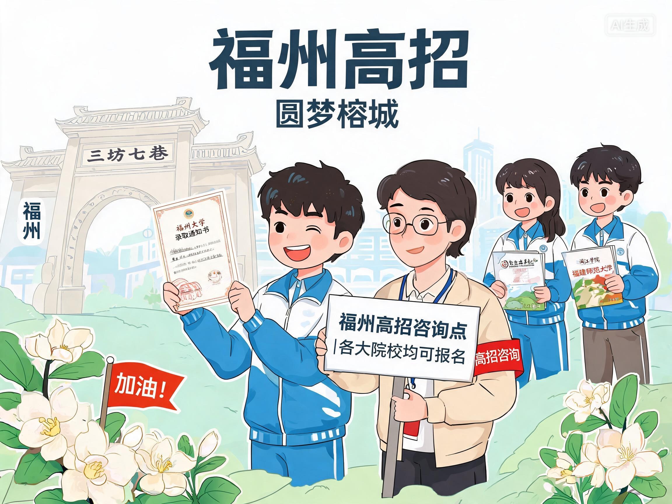 福州市区15所普高招收定向生 资格认定取消户籍地限制