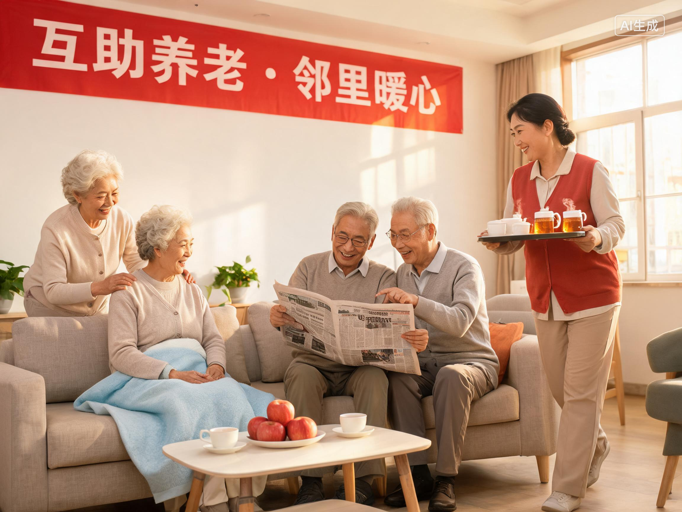 11部门发文明确互助性养老服务发展目标