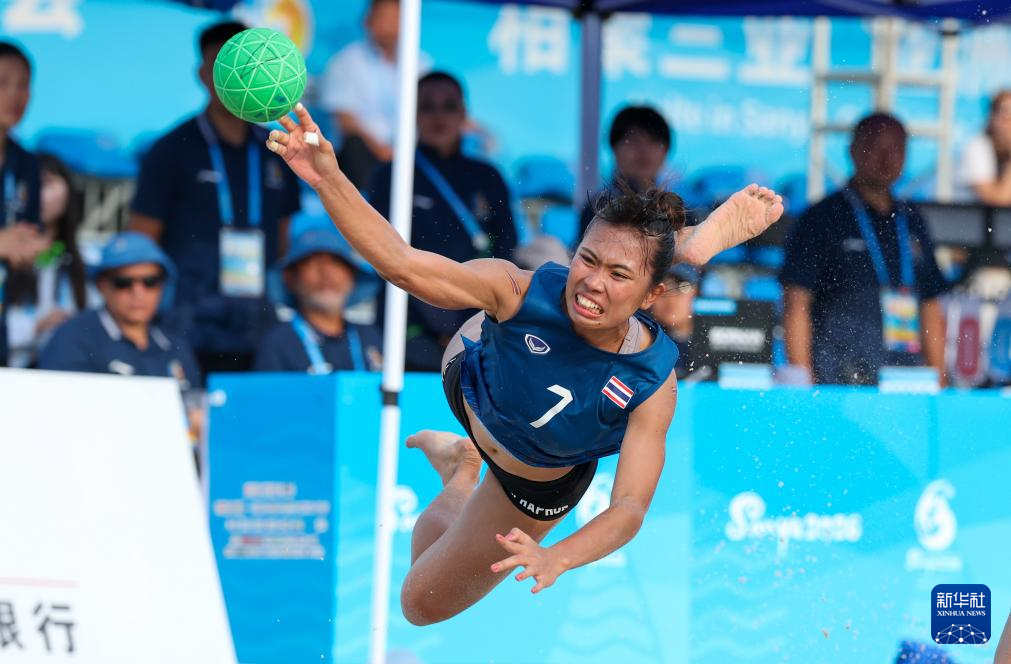 亚沙会｜沙滩手球女子半决赛：中国队晋级决赛