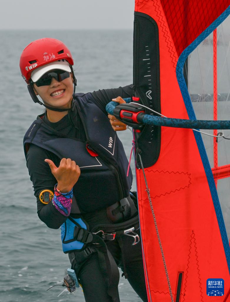 亚沙会丨帆船女子水翼帆板级：中国队选手陈逸敏夺冠