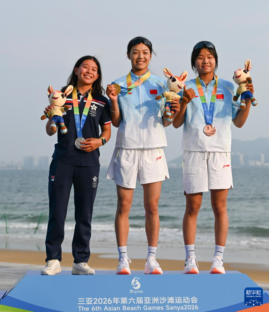 亚沙会丨帆船女子水翼帆板级：中国队选手陈逸敏夺冠