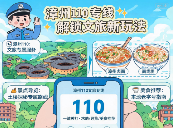 “漳州110专线” 解锁文旅新玩法