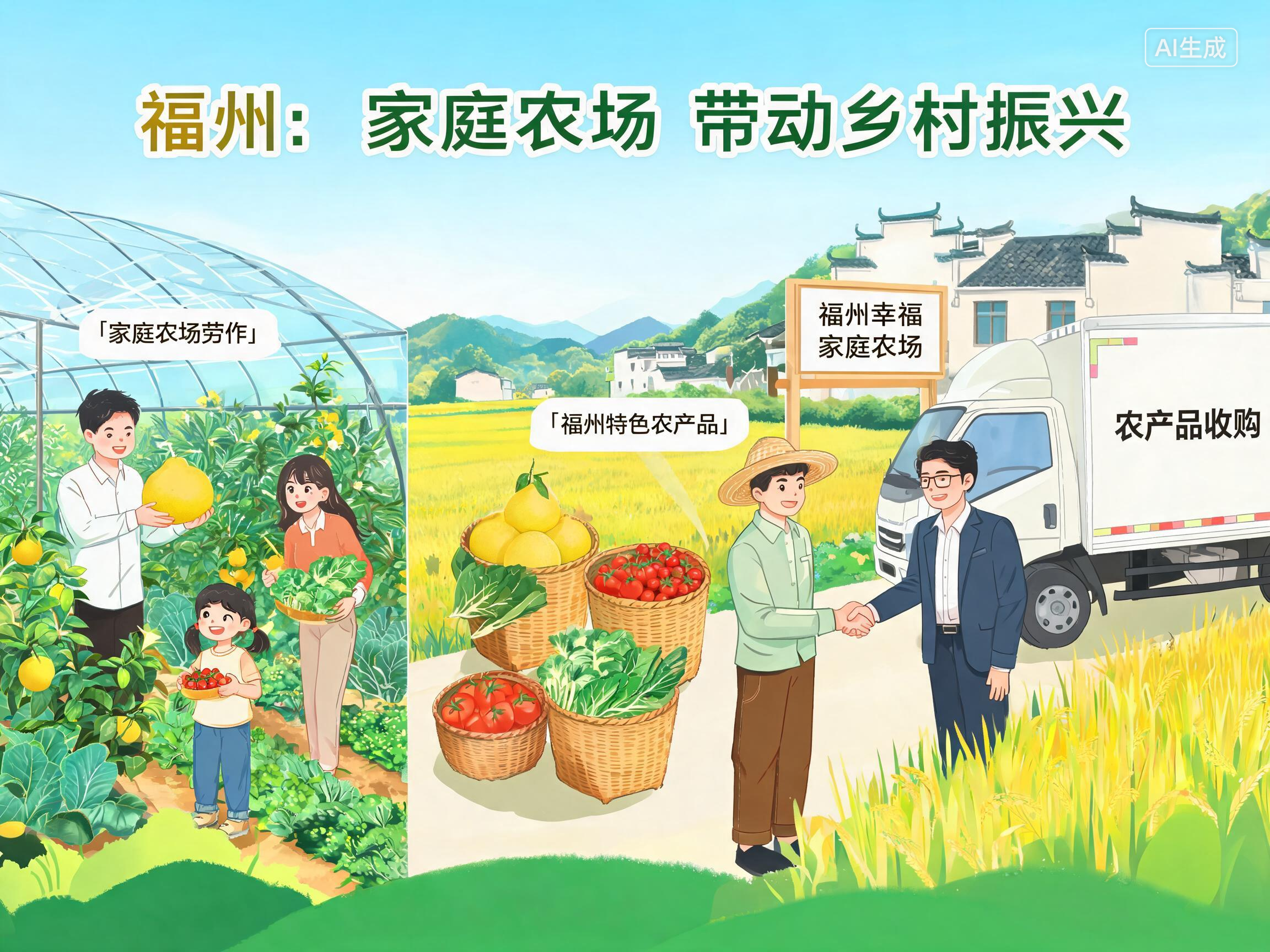 福州以家庭农场带动乡村振兴 “村游专线”有望直达重点农场