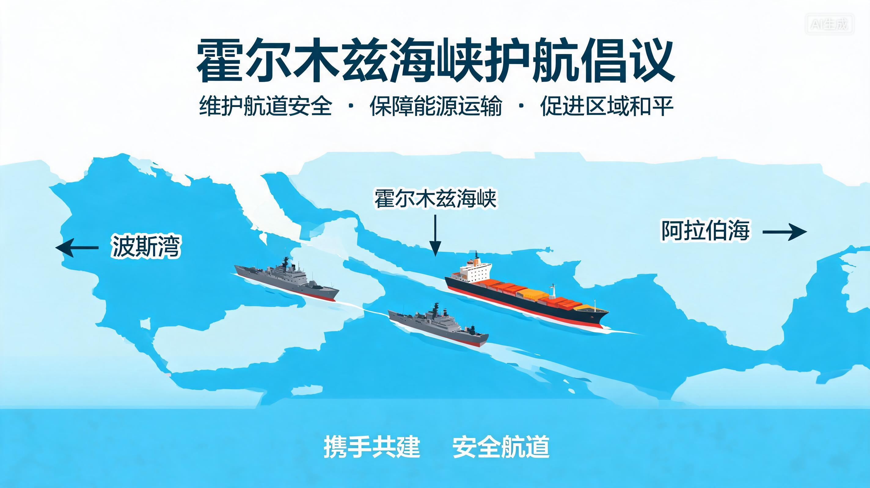 美官员称霍尔木兹海峡护航倡议或不包含美舰直接护航
