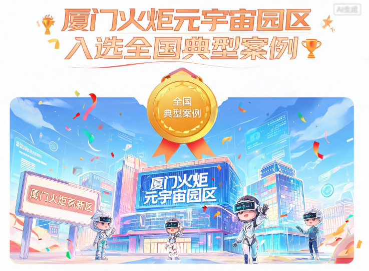厦门火炬元宇宙园区入选全国典型案例