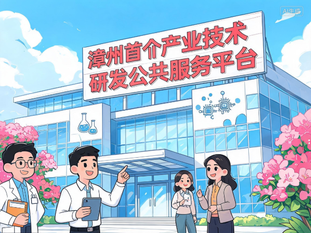 漳州有了首个省级产业技术研发公共服务平台