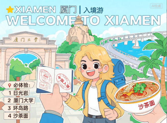 入境游热门目的地 厦门全国第七