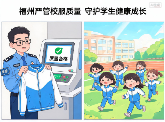 福州严管校服质量 守护学生健康成长