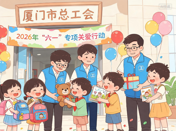 厦门市总工会开展2026年“六一”专项关爱行动