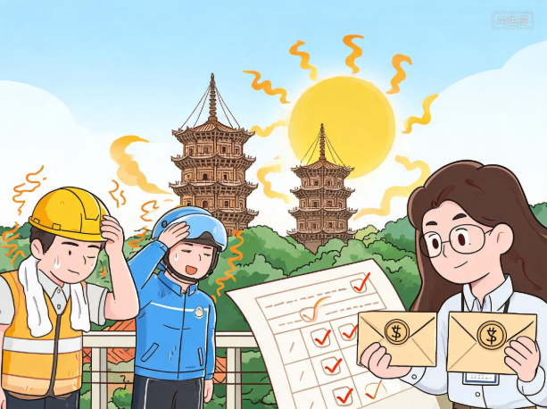 泉州高温津贴启动核算发放