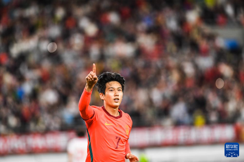 国际青年足球邀请赛：中国U23胜塔吉克斯坦U23