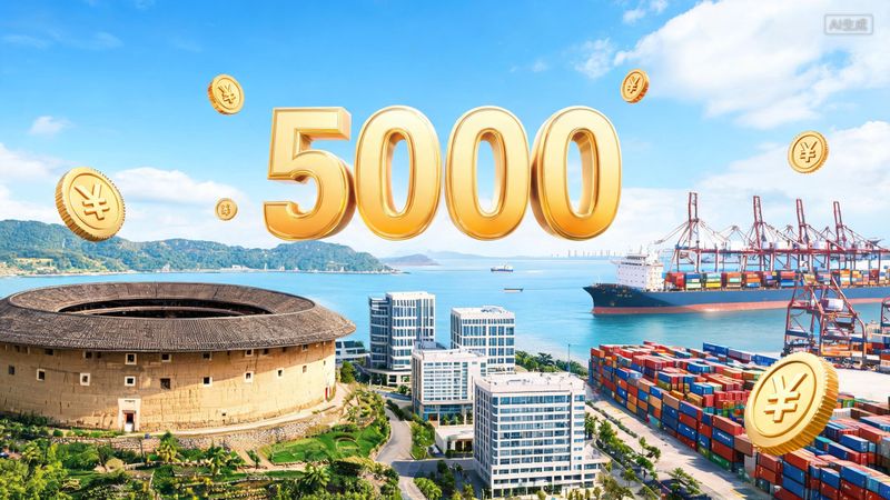今年1—5月，福建民营企业进出口破5000亿元