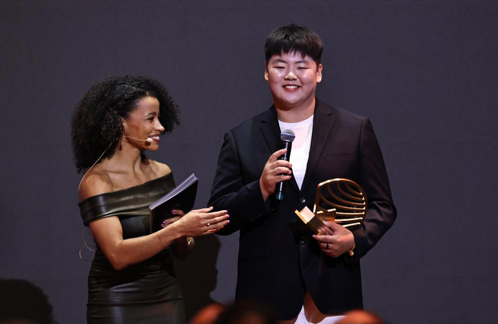 世界田联举行年度颁奖典礼 中国荣获两奖项