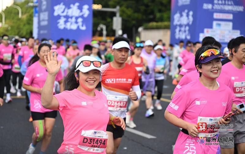 2025福州马拉松火热开赛