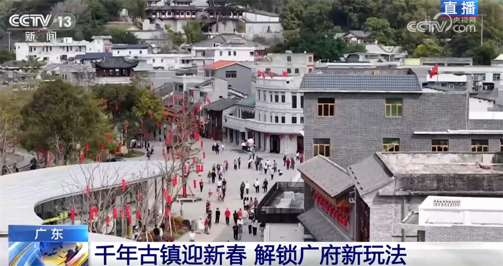 千年古镇围绕“年货、年食、年俗、年欢”闹新春 广府年味“拉满”节日氛围感