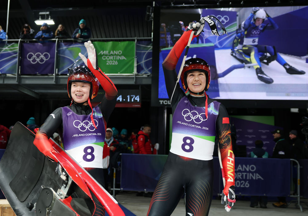 冬奥会|这个冬奥新项目,她俩“躺”出了中国纪录