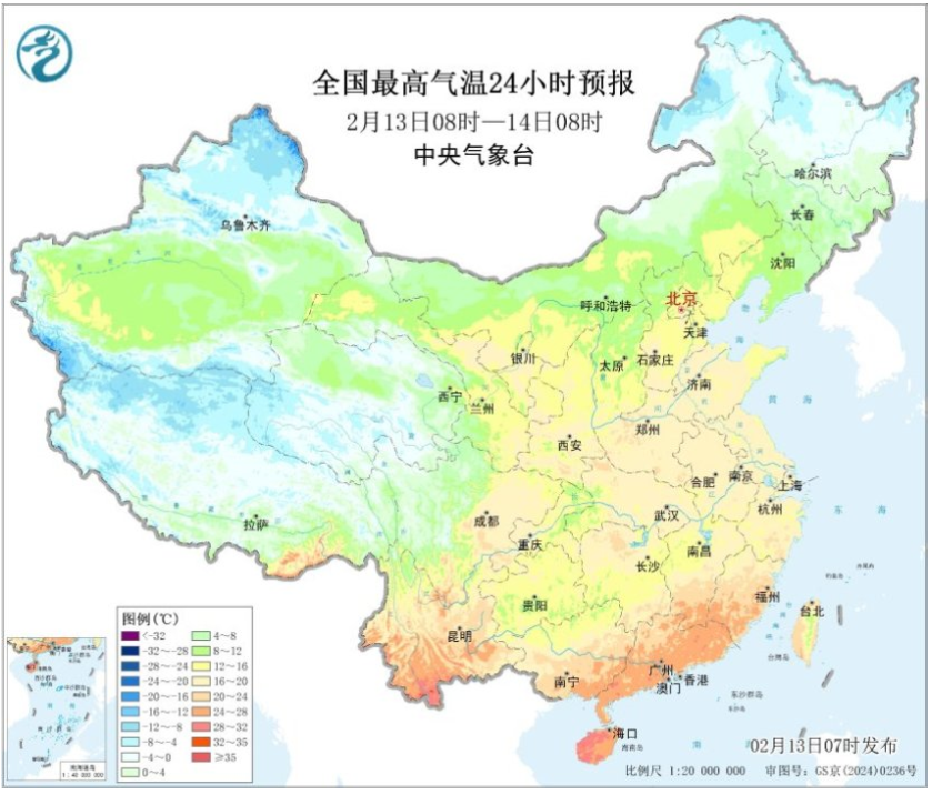 今日高温29&deg;C！福州天气将经历短暂回暖