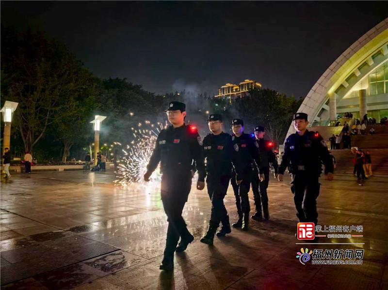 长乐公安民辅警：春节我在岗 群众请放心