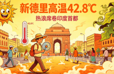 
西安各大医院黄牛挂号电话42.8度 印度新德里创近年来4月最高温纪录