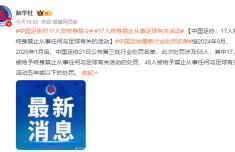 
南京市胸科医院马国栋董常青黄牛挂号电话17人终身禁止从事足球有关活动