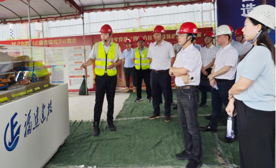 福建建投集团举办市政工程高支模及交通导改安全标准化施工交流会